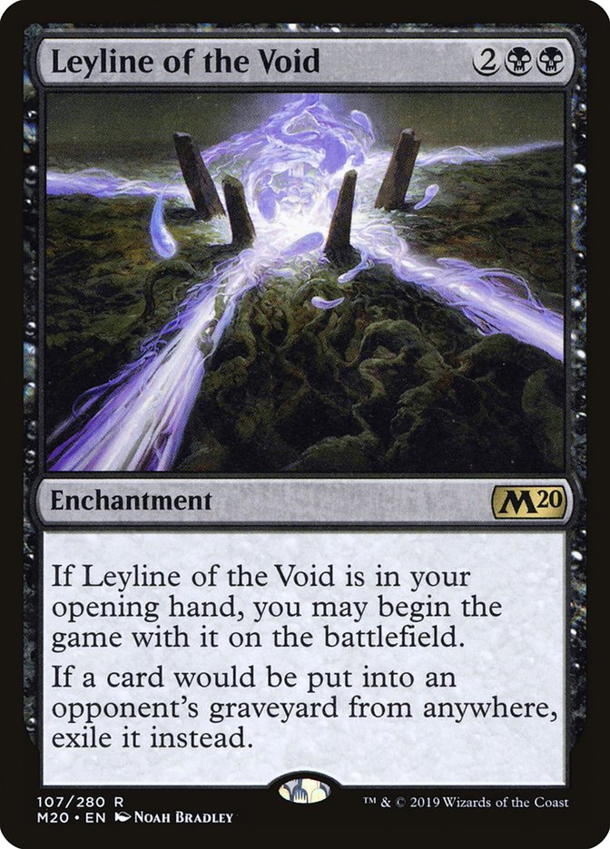 Leyline of the Void [Core Set 2020] | Black Swamp Games