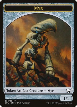 Myr Token [Duel Decks: Elves vs. Inventors Tokens] | Black Swamp Games