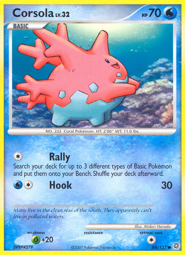 Corsola (84/132) [Diamond & Pearl: Secret Wonders] | Black Swamp Games