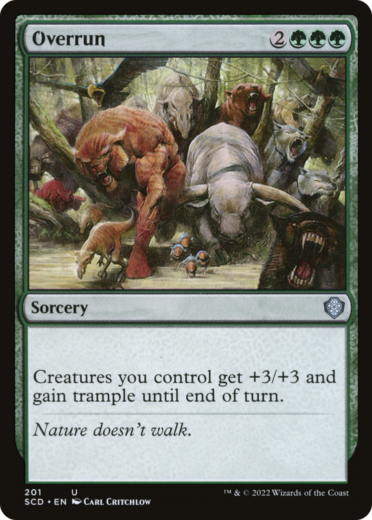 Overrun [Starter Commander Decks] | Black Swamp Games