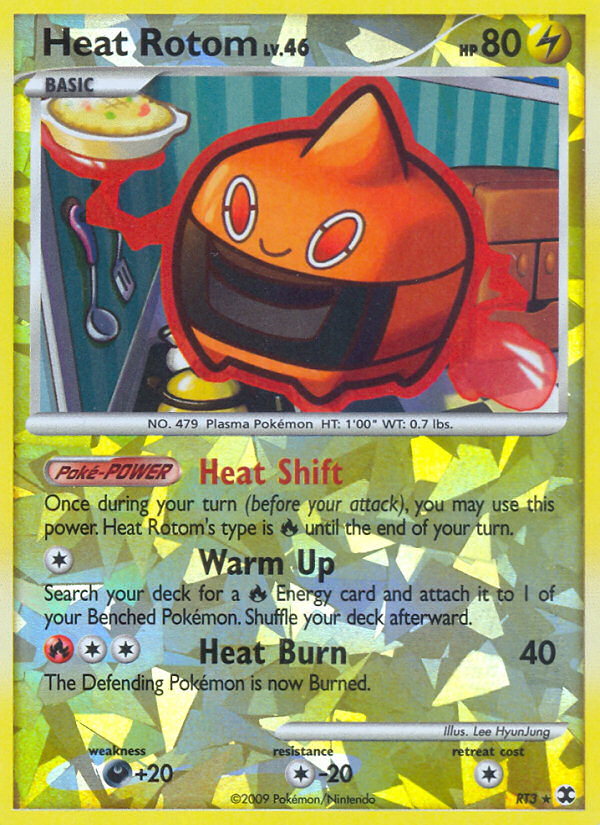 Heat Rotom (RT3) [Platinum: Rising Rivals] | Black Swamp Games