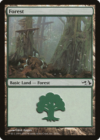 Forest (28) [Duel Decks: Elves vs. Goblins] | Black Swamp Games