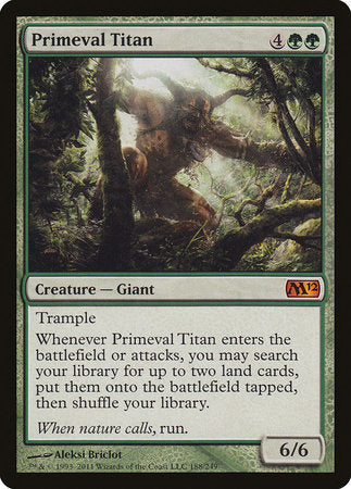 Primeval Titan [Magic 2012] | Black Swamp Games