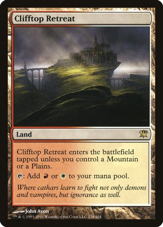 Clifftop Retreat [Innistrad] | Black Swamp Games
