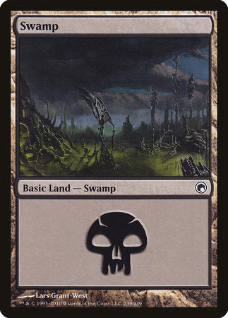 Swamp (239) [Scars of Mirrodin] | Black Swamp Games