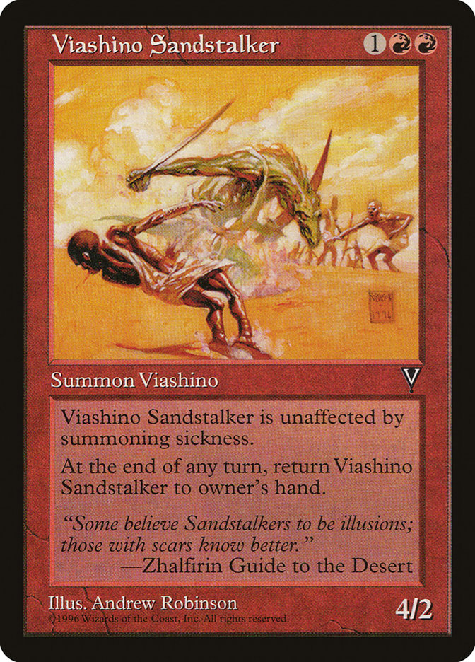 Viashino Sandstalker [Visions] | Black Swamp Games