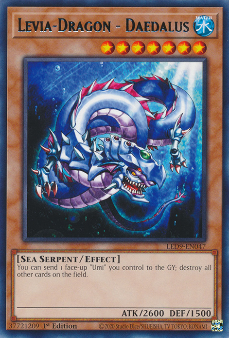 Levia-Dragon - Daedalus [LED9-EN047] Rare | Black Swamp Games