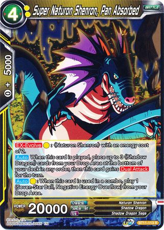 Super Naturon Shenron, Pan Absorbed [BT11-113] | Black Swamp Games