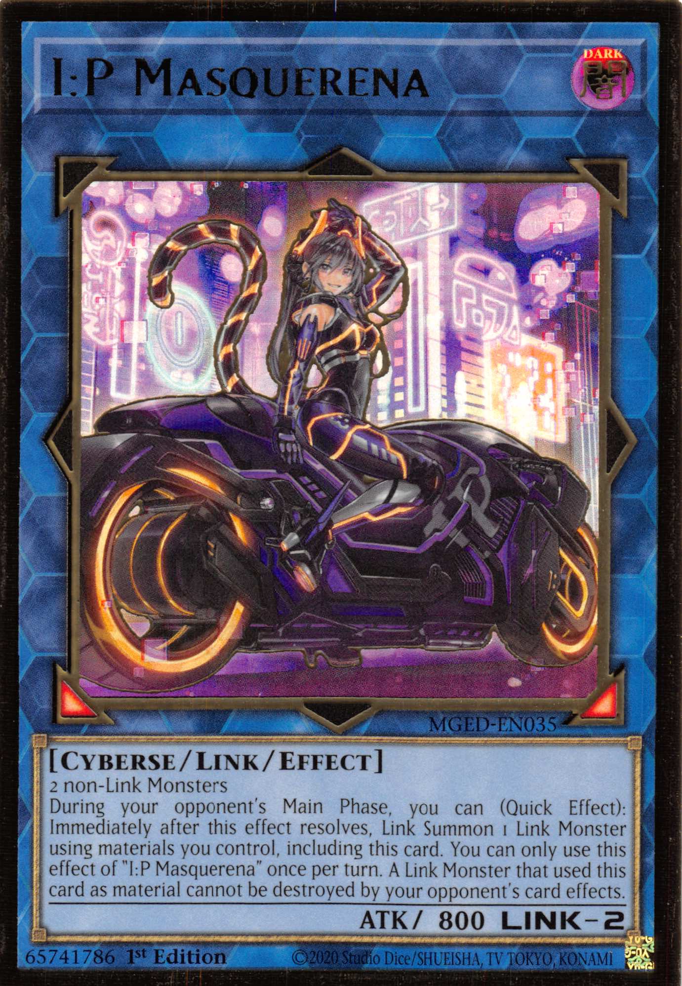 I:P Masquerena (Alternate Art) [MGED-EN035] Gold Rare | Black Swamp Games