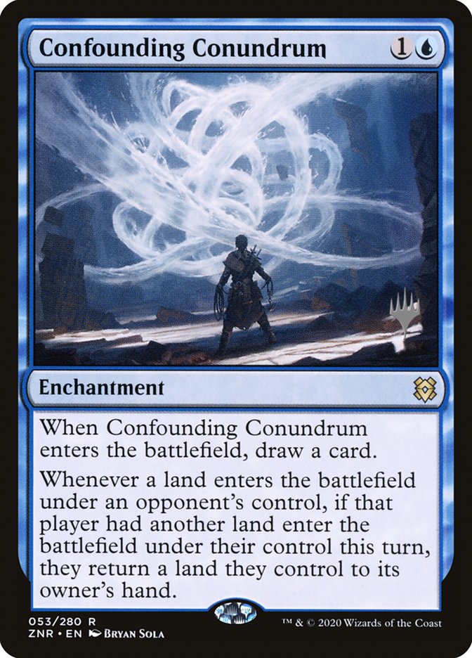 Confounding Conundrum (Promo Pack) [Zendikar Rising Promos] | Black Swamp Games