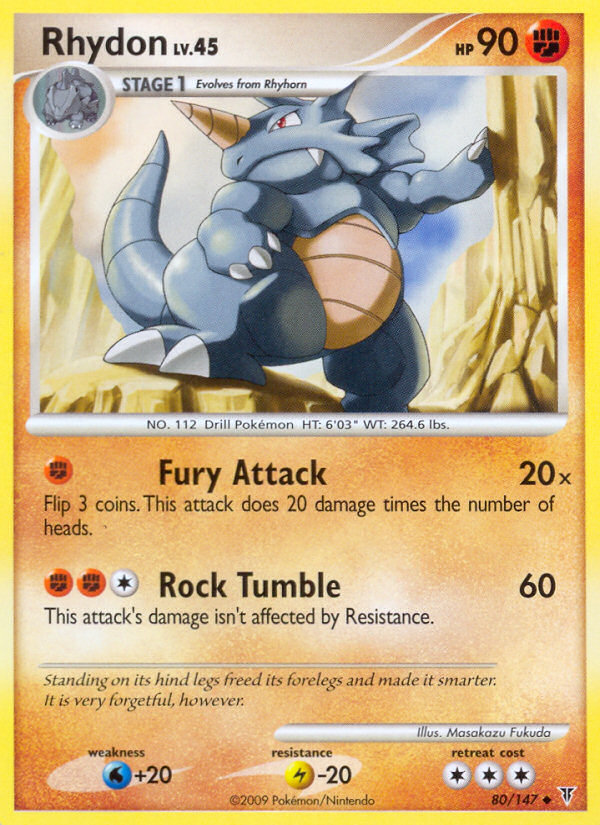 Rhydon (80/147) [Platinum: Supreme Victors] | Black Swamp Games