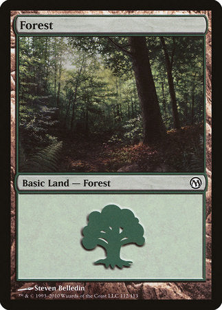 Forest (112) [Duels of the Planeswalkers] | Black Swamp Games