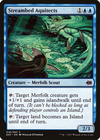 Streambed Aquitects [Duel Decks: Merfolk vs. Goblins] | Black Swamp Games