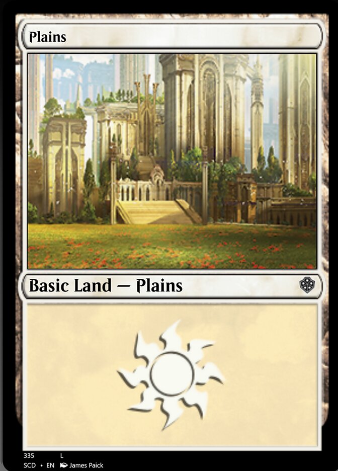 Plains (335) [Starter Commander Decks] | Black Swamp Games