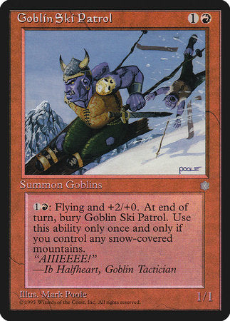 Goblin Ski Patrol [Ice Age] | Black Swamp Games