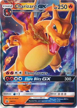 Charizard GX (SM211) (Jumbo Card) [Sun & Moon: Black Star Promos] | Black Swamp Games