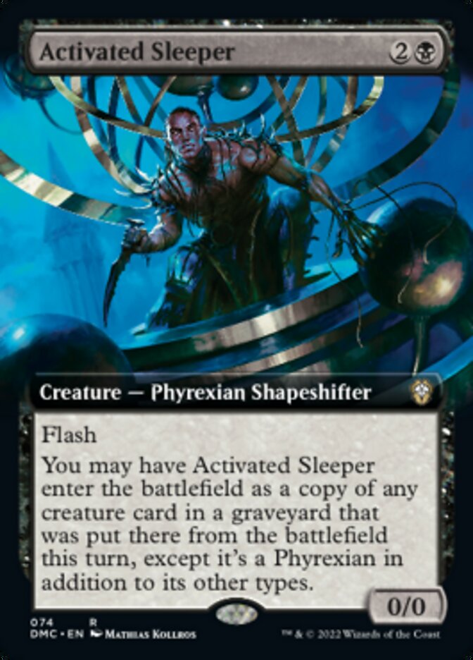 Activated Sleeper (Extended Art) [Dominaria United Commander] | Black Swamp Games