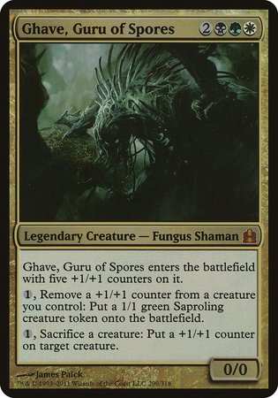 Ghave, Guru of Spores (Oversized) [Commander 2011 Oversized] | Black Swamp Games