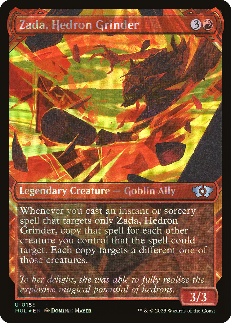 Zada, Hedron Grinder (Halo Foil) [Multiverse Legends] | Black Swamp Games
