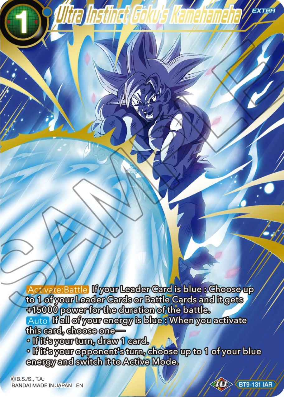 ultra instinct goku dragon ball super card game Son Goku Ultra Instinct Super Dragon Ball Heroes Card BM7-SEC SDBH Mint Card