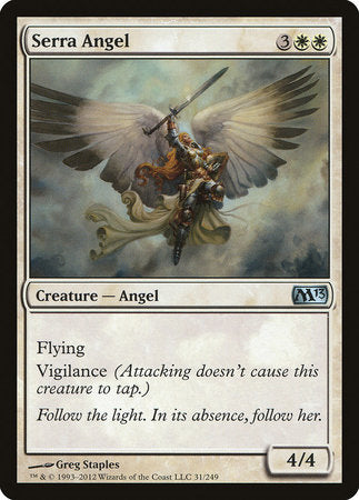 Serra Angel [Magic 2013] | Black Swamp Games