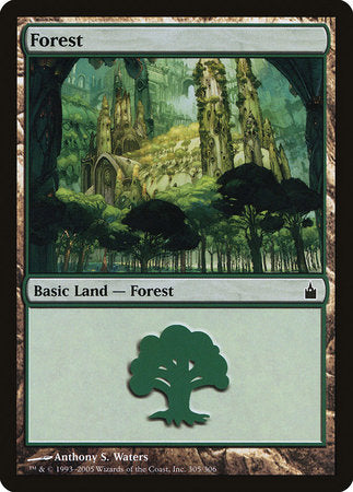 Forest (305) [Ravnica: City of Guilds] | Black Swamp Games