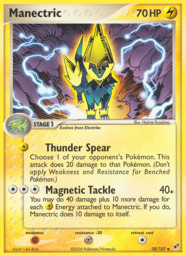 Manectric (38/107) [EX: Deoxys] | Black Swamp Games