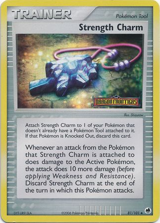 Strength Charm (81/101) (Stamped) [EX: Dragon Frontiers] | Black Swamp Games