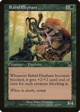 Rabid Elephant [Odyssey] | Black Swamp Games