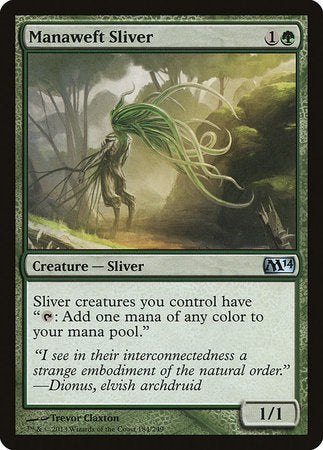 Manaweft Sliver [Magic 2014] | Black Swamp Games