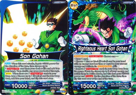 Son Gohan // Righteous Heart Son Gohan (BT5-026) [Miraculous Revival] | Black Swamp Games