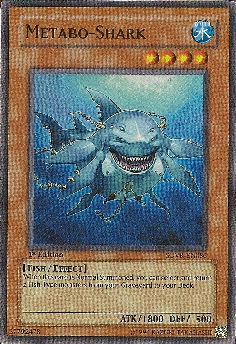 Metabo-Shark [SOVR-EN086] Super Rare | Black Swamp Games