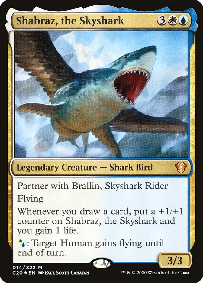 Shabraz, the Skyshark [Commander 2020] | Black Swamp Games