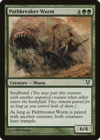 Pathbreaker Wurm [Avacyn Restored] | Black Swamp Games