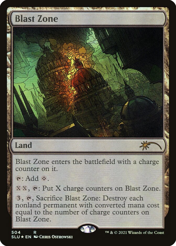 Blast Zone [Secret Lair: Ultimate Edition 2] | Black Swamp Games