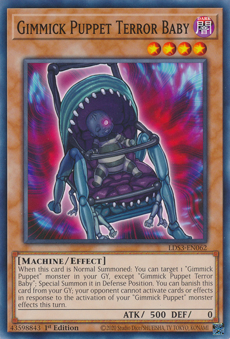 Gimmick Puppet Terror Baby [LDS3-EN062] Common | Black Swamp Games