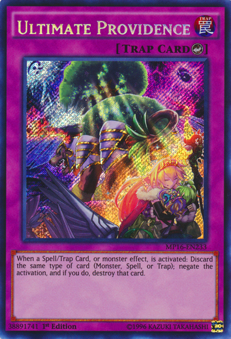 Ultimate Providence [MP16-EN233] Secret Rare | Black Swamp Games