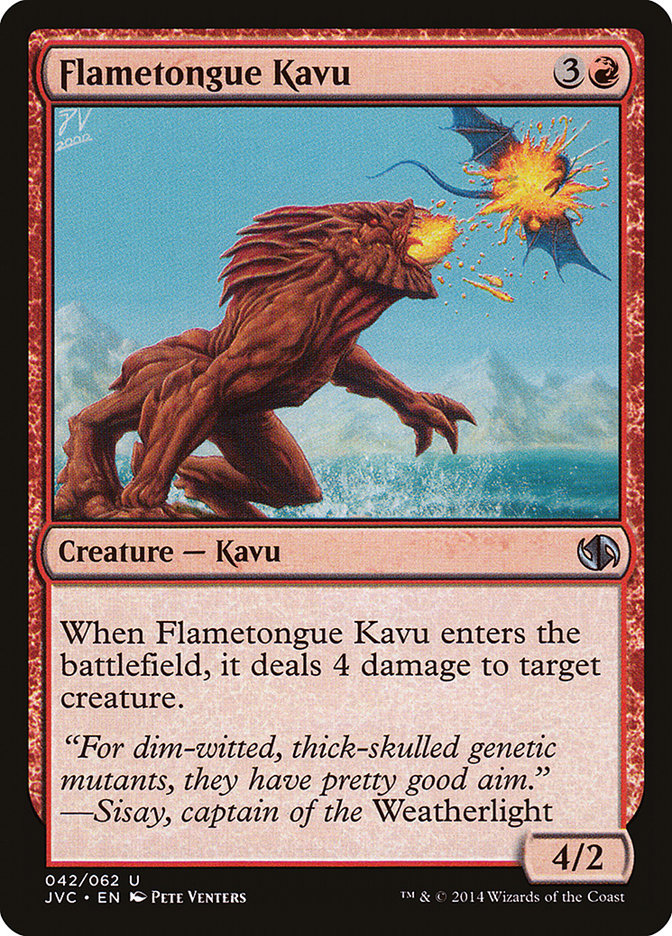 Flametongue Kavu [Duel Decks Anthology] | Black Swamp Games