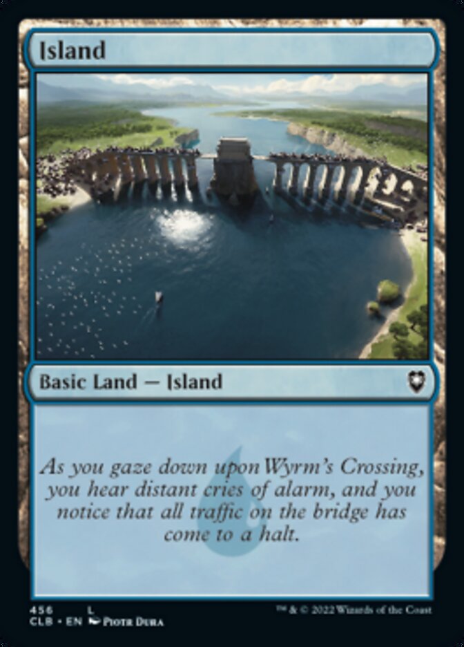 Island (456) [Commander Legends: Battle for Baldur's Gate] | Black Swamp Games