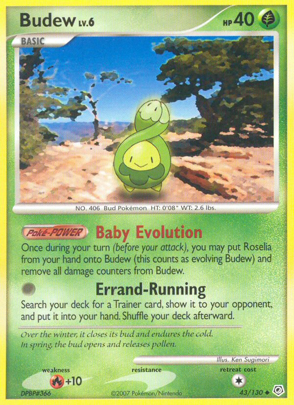 Budew (43/130) [Diamond & Pearl: Base Set] | Black Swamp Games