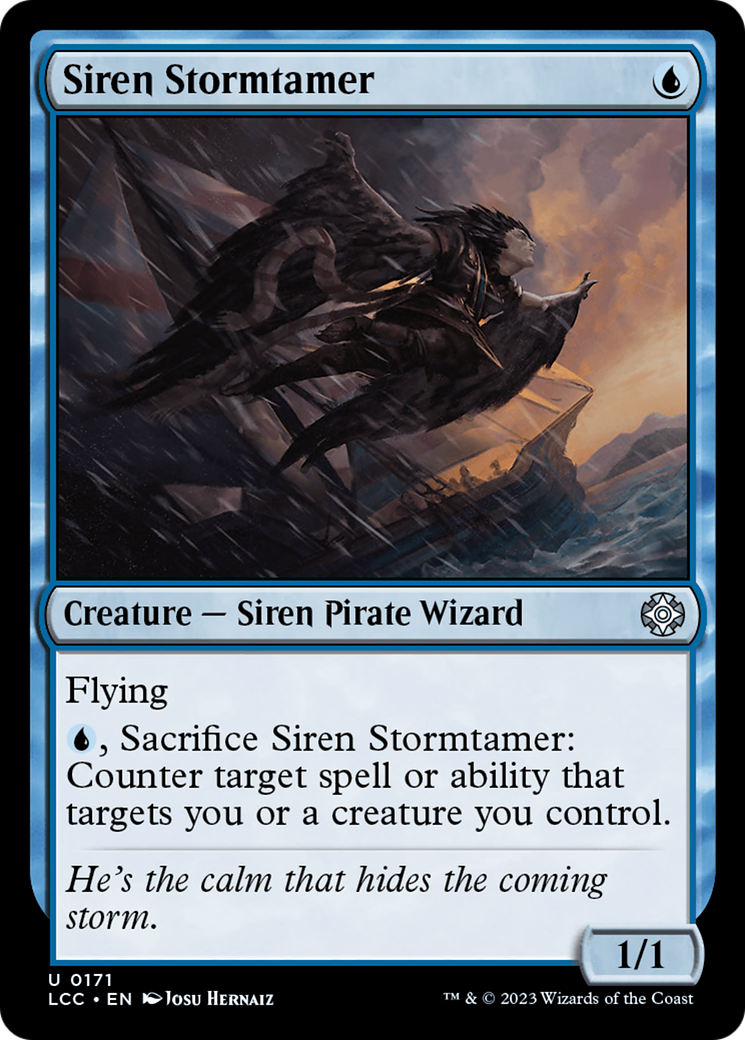 Siren Stormtamer [The Lost Caverns of Ixalan Commander] | Black Swamp Games