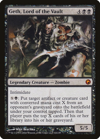 Geth, Lord of the Vault [Scars of Mirrodin] | Black Swamp Games