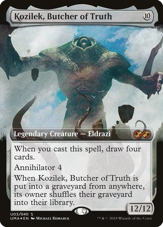 Kozilek, Butcher of Truth [Ultimate Box Topper] | Black Swamp Games