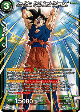 Son Goku, Spirit Bomb Unleashed (BT14-071) [Cross Spirits] | Black Swamp Games