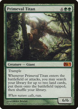 Primeval Titan [Magic 2011] | Black Swamp Games