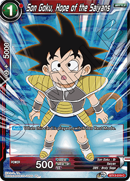 Son Goku, Hope of the Saiyans (Common) [BT13-019] | Black Swamp Games