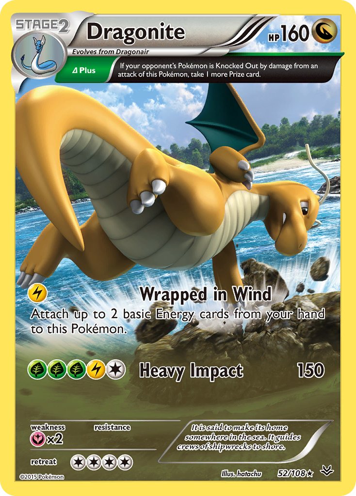 Dragonite (52/108) (Theme Deck Exclusive) [XY: Roaring Skies] | Black Swamp Games