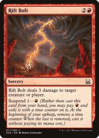 Rift Bolt [Duel Decks: Mind vs. Might] | Black Swamp Games