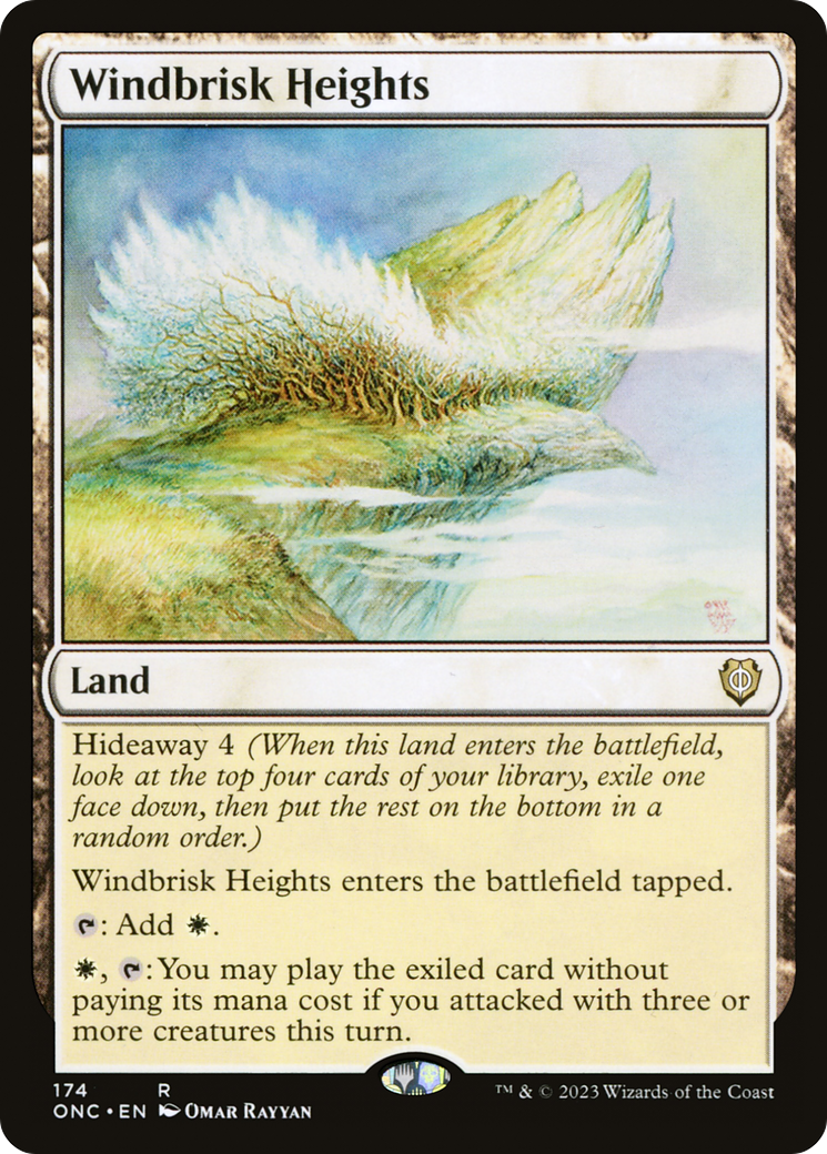 Windbrisk Heights [Phyrexia: All Will Be One Commander] | Black Swamp Games