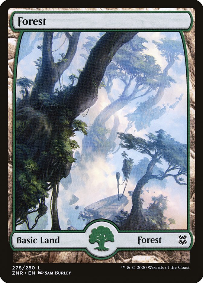 Forest (278) [Zendikar Rising] | Black Swamp Games
